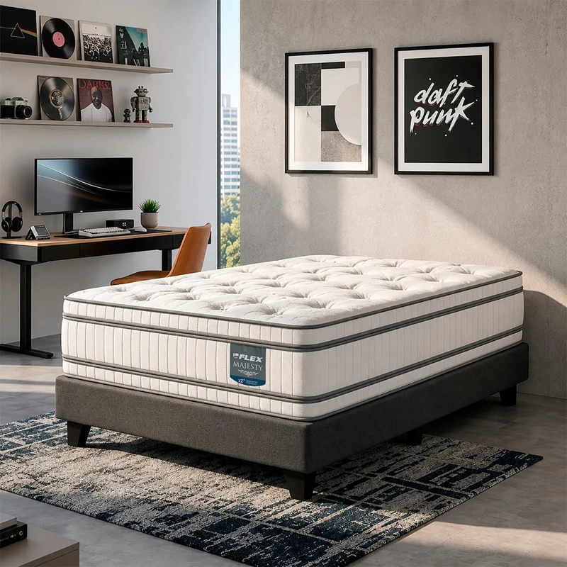 CAMA EUROPEA FLEX MAJESTY 1.5 PLAZAS - 5