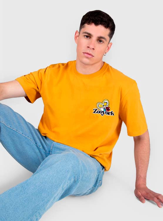 POLERA MANGA CORTA ALGODÓN HOMBRE ZOO YORK AR FALL ZY - 4