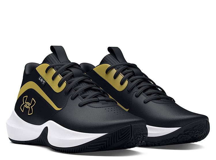 ZAPATILLAS CUERO HOMBRE UNDER ARMOUR BÁSQUETBOL NEGRO LOCKDOWN 7 - 2