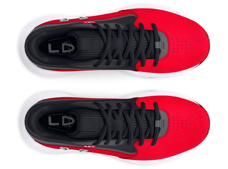 ZAPATILLAS CUERO HOMBRE UNDER ARMOUR BÁSQUETBOL ROJO LOCKDOWN 7 - 4