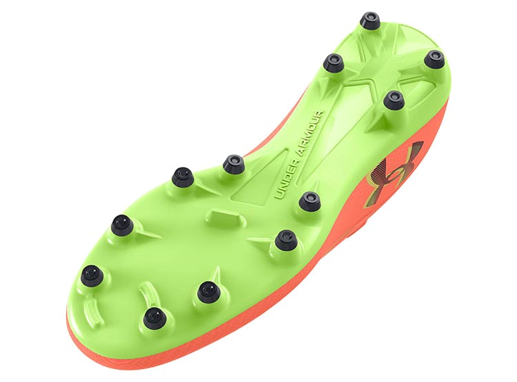 ZAPATILLAS HOMBRE UNDER ARMOUR FÚTBOL NARANJO MAGNETCO SLCT 4 FG - 5