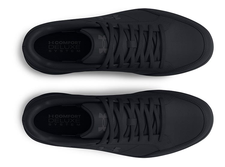 ZAPATILLAS HOMBRE UNDER ARMOUR URBANO NEGRO OFFICIAL CUERO - 4
