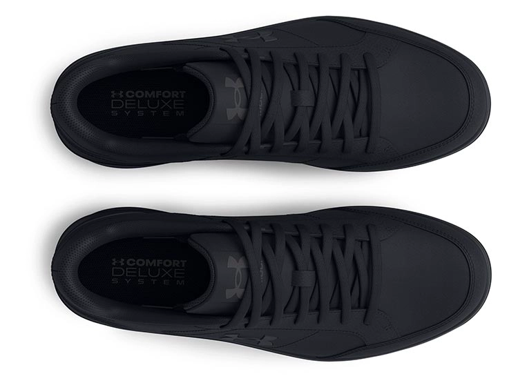 ZAPATILLAS MUJER UNDER ARMOUR URBANO NEGRO OFFICIAL CUERO - 4
