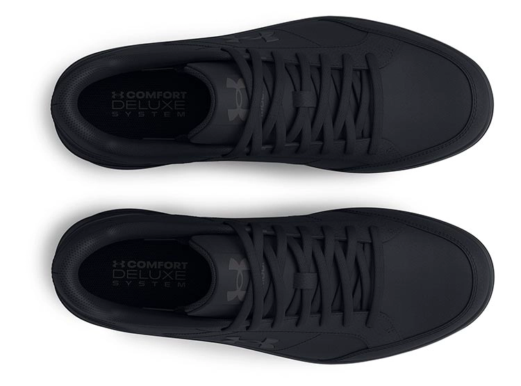 ZAPATILLAS MUJER UNDER ARMOUR URBANO NEGRO OFFICIAL CUERO - 4