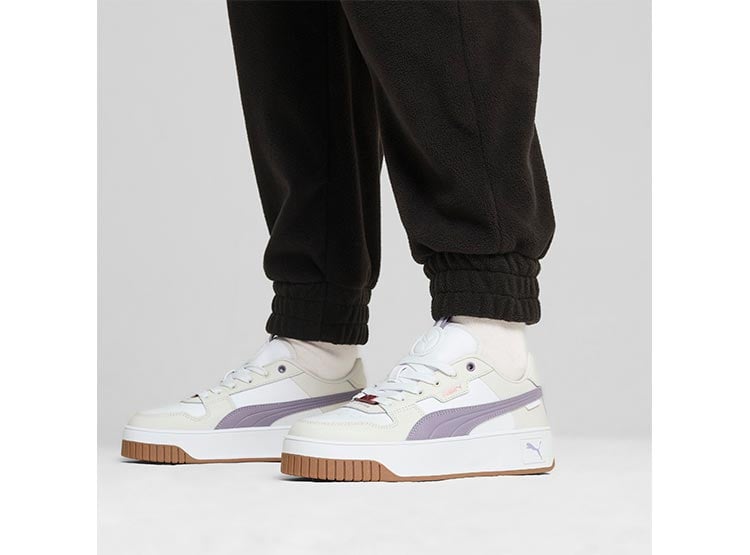 ZAPATILLAS MUJER PUMA URBANAS CARINA STREET LUX CUERO - 6