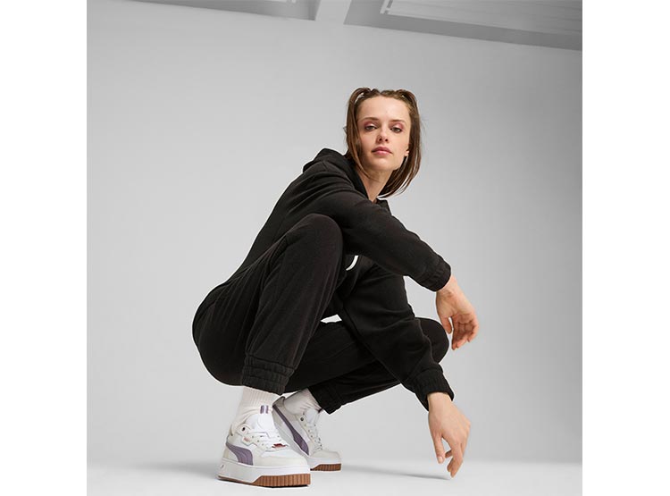 ZAPATILLAS MUJER PUMA URBANAS CARINA STREET LUX CUERO - 7