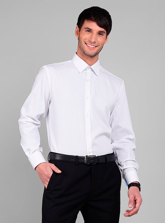 CAMISA MANGA LARGA ALGODÓN HOMBRE ARROW FORMAL TEXTURADA