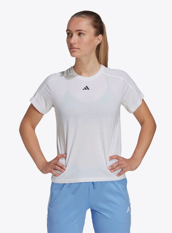 ADIDAS POLERA ADIDAS AEROREADY TRAIN ESSENTIALS MINIMAL BRANDING