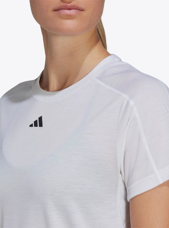 POLERA ADIDAS AEROREADY TRAIN ESSENTIALS MINIMAL BRANDING - 3