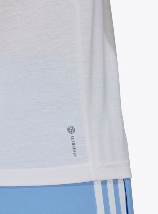 POLERA ADIDAS AEROREADY TRAIN ESSENTIALS MINIMAL BRANDING - 4