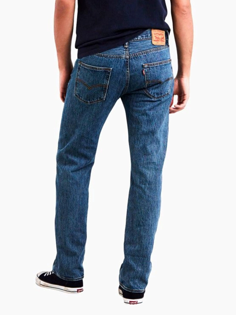JEANS HOMBRE LEVI'S ALGODÓN 501 ORIGINAL FIT - 4