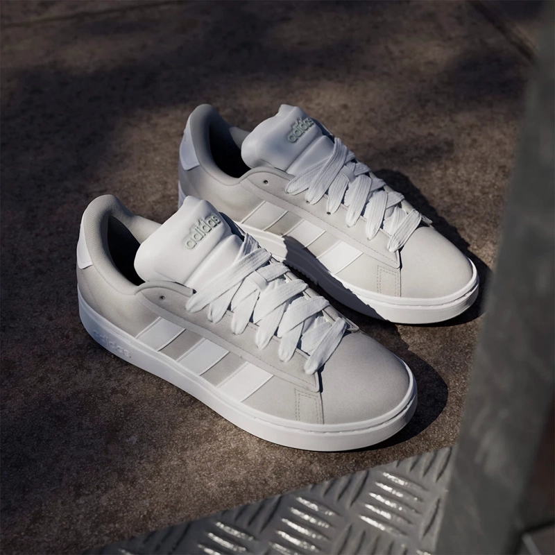 ZAPATILLAS HOMBRE ADIDAS TENIS GRIS GRAND COURT ALPHA 00S - 9