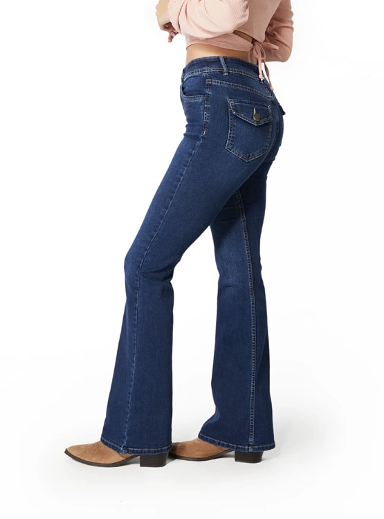 JEANS ALGODÓN MUJER EFESIS FEEL BLUE - 3