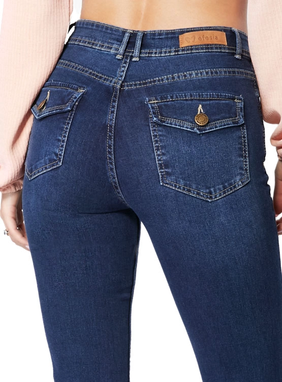 JEANS ALGODÓN MUJER EFESIS FEEL BLUE - 5