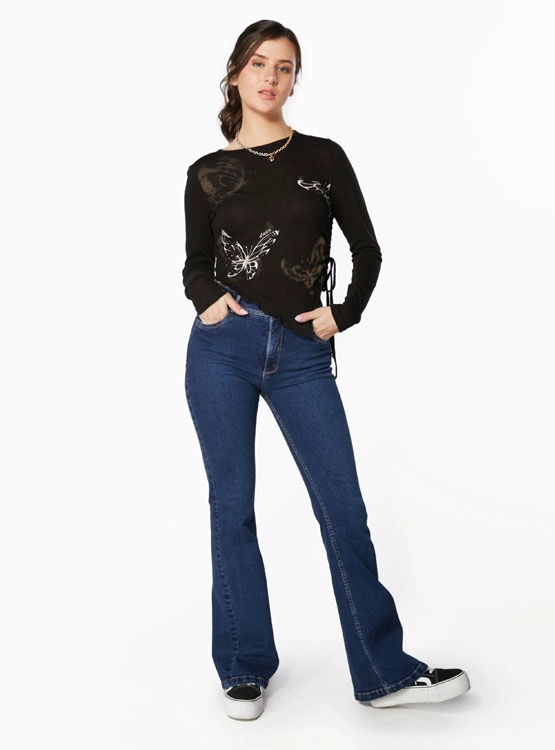 JEANS ALGODÓN MUJER EFESIS FEEL BLUE - 1