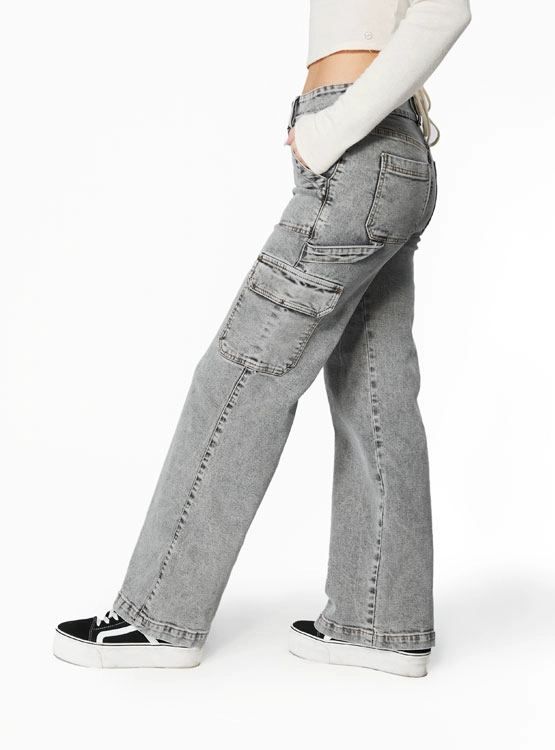 JEANS ALGODÓN MUJER EFESIS NAOS GREY - 3