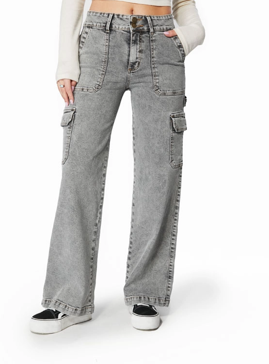 JEANS ALGODÓN MUJER EFESIS NAOS GREY - 2