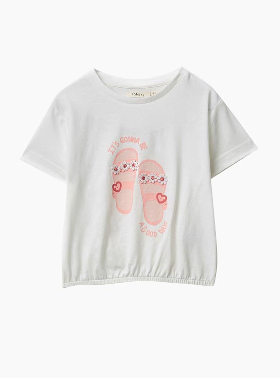 POLERA ALGODÓN NIÑA SFERA - 1