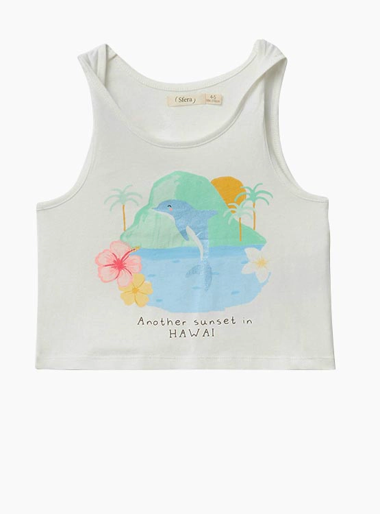 POLERA ALGODÓN NIÑA SFERA - 1