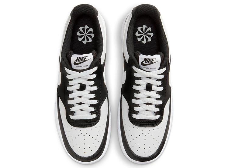 ZAPATILLAS MUJER NIKE NEGRO COURT VISION LO NN - 4