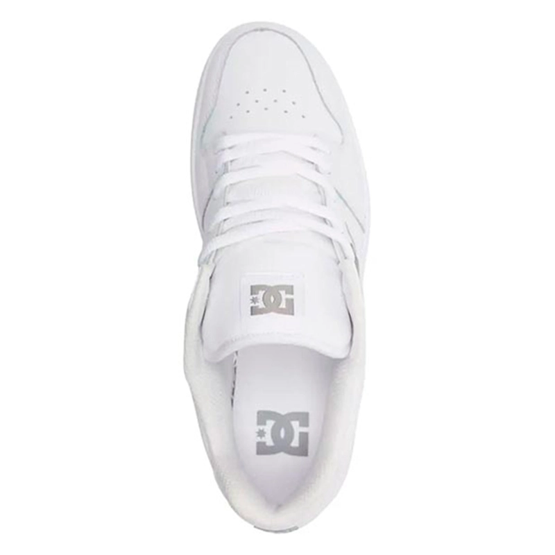 ZAPATILLAS HOMBRE DC SHOES URBANO BLANCO MANTECA 4 CUERO - 4