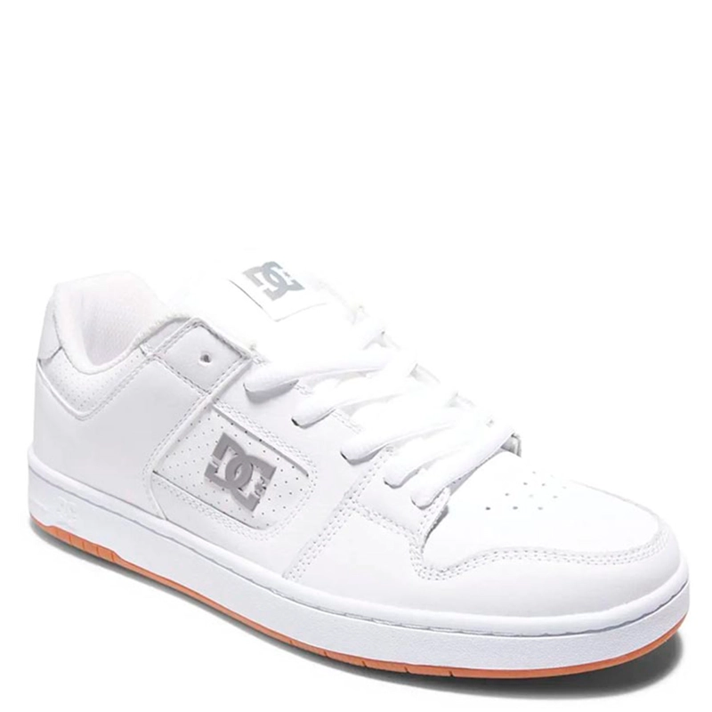 ZAPATILLAS HOMBRE DC SHOES URBANAS BLANCO MANTECA CUERO - 2