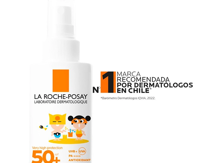 PROTECTOR SOLAR CORPORAL LA ROCHE-POSAY ANTHELIOS UV MUNE 400 DERMO PEDIATRICS INVISIBLE SPF 50+ 200 ML - 3
