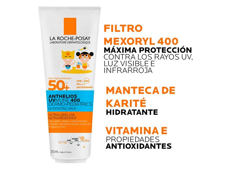 PROTECTOR SOLAR CORPORAL LA ROCHE-POSAY ANTHELIOS UV MUNE DP SPF 50+ 250 ML - 6