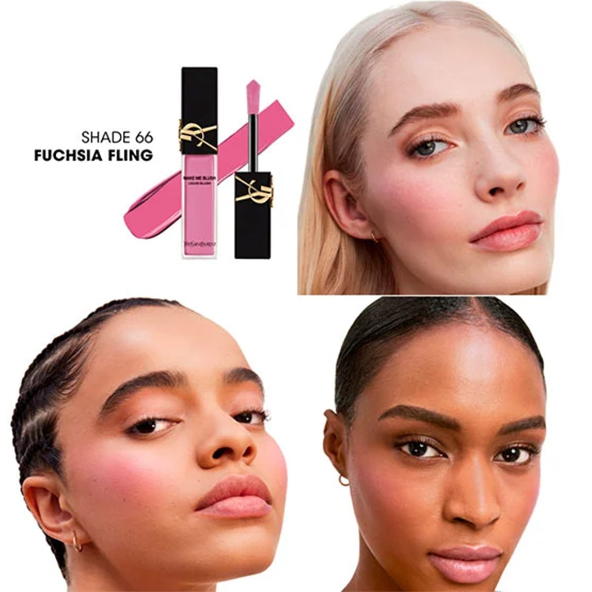 RUBOR LÍQUIDO MAKE ME BLUSH 66 YVES SAINT LAUREN - 3