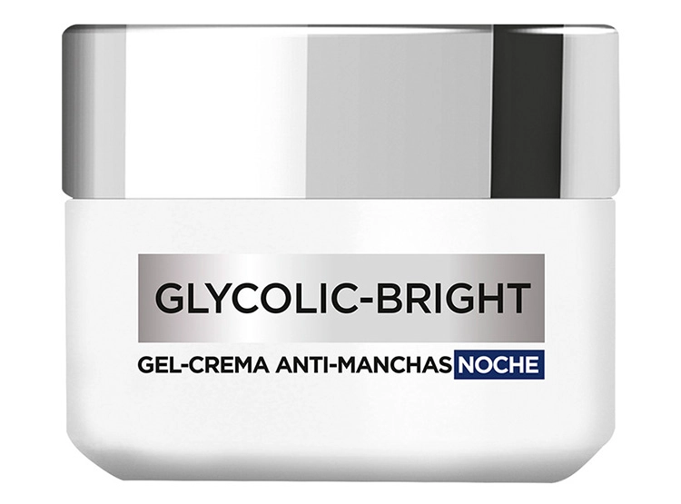 CREMA FACIAL LOREAL HIDRATANTE ANTIMANCHAS NOCHE GLYCOLIC BRIGHT 50 ML - 1