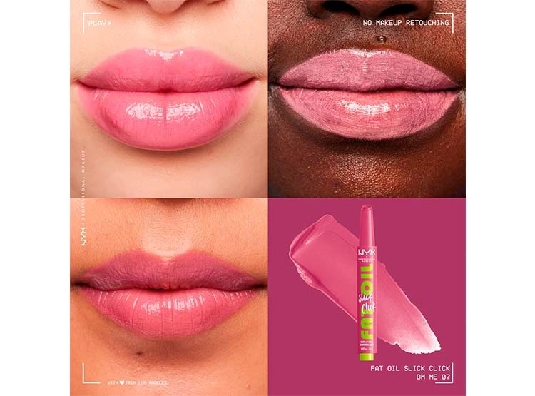 BRILLO LABIAL NYX FAT OIL SLICK CLICK - 4