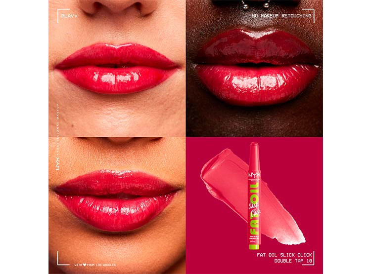BRILLO LABIAL NYX FAT OIL SLICK CLICK - 4