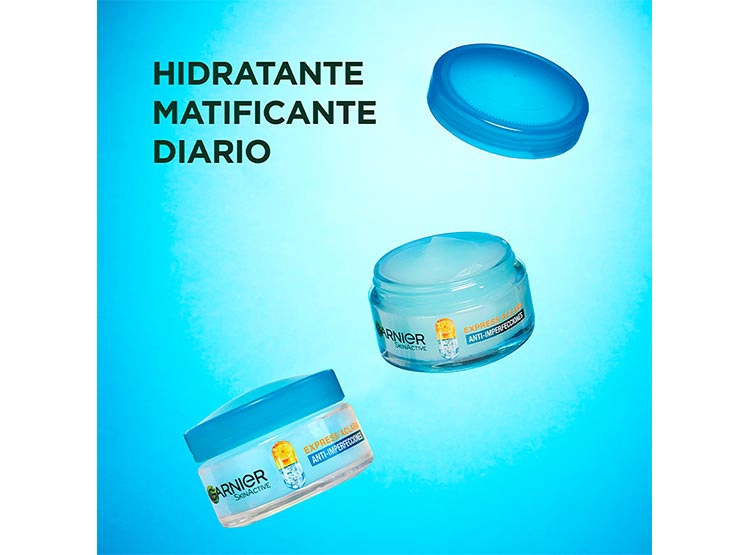 GEL FACIAL GARNIER HIDRATANTE ANTIIMPERFECCIONES MATIFICANTE EXPRESS ACLARA AIR 50 ML - 5