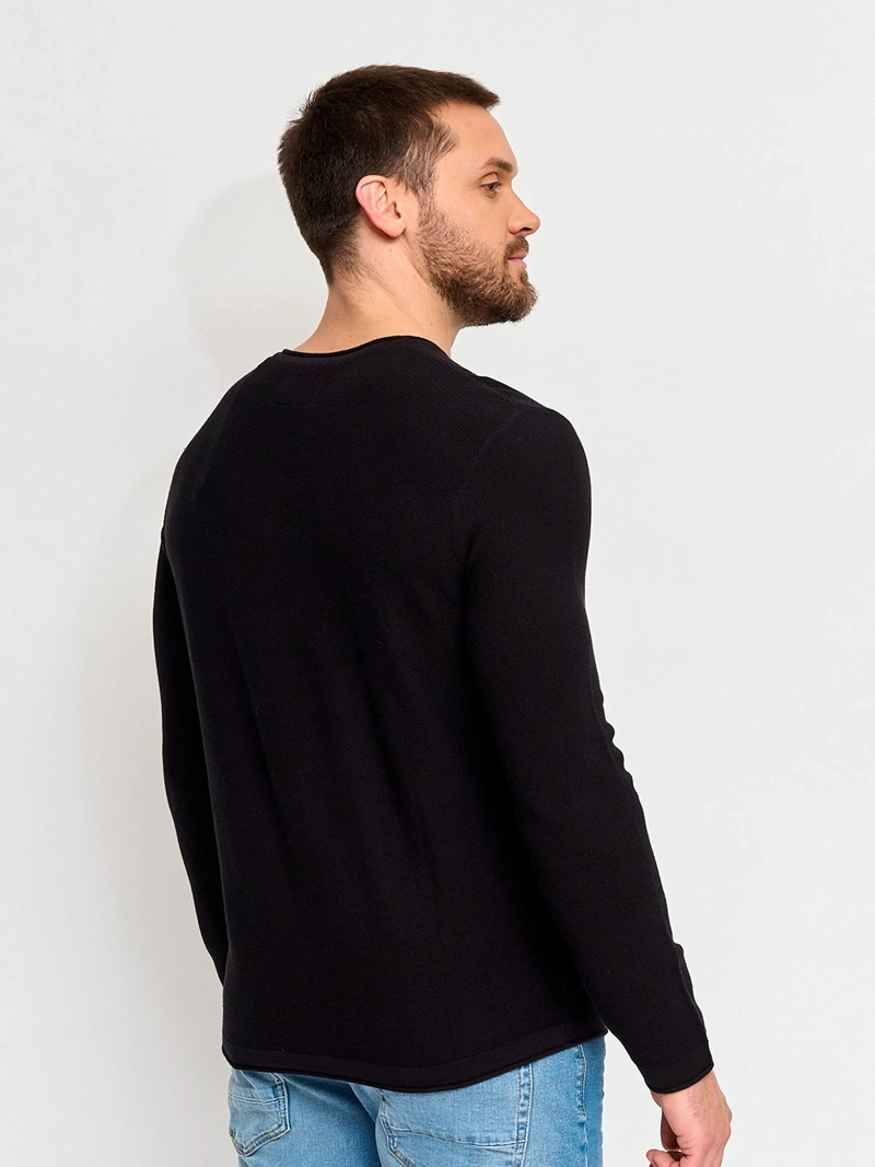 SWEATER ALGODÓN HOMBRE BARBADOS CREW NECK LISO - 2