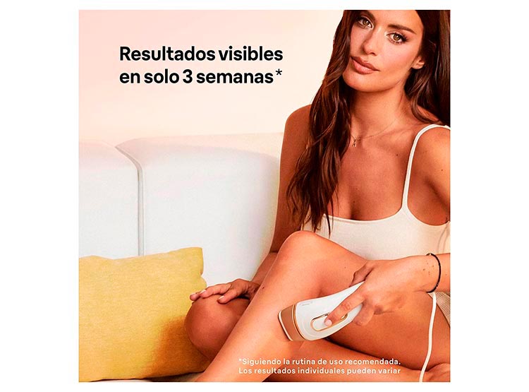 DEPILADORA BRAUN IPL SILK-EXPERT PRO 5 PL5140 BOX EURO WHITE GOLD - 3