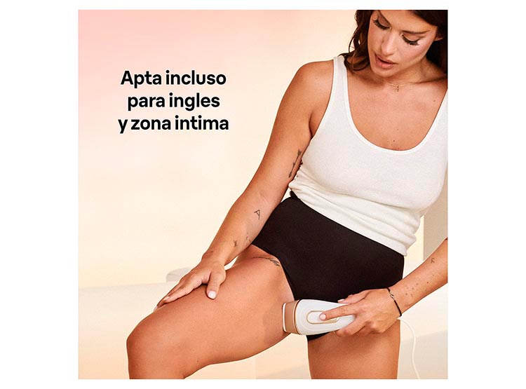 DEPILADORA BRAUN IPL SILK-EXPERT PRO 5 PL5140 BOX EURO WHITE GOLD - 4