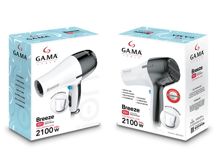 SECADOR DE PELO GAMA BREEZE TOURMALINE ION - 4