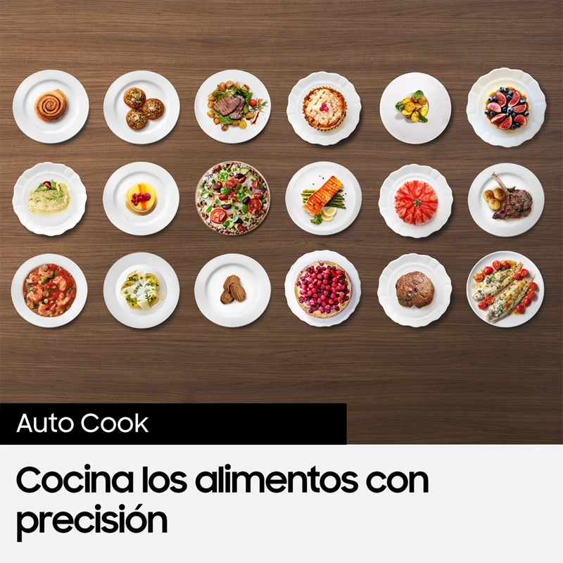 MICROONDAS SAMSUNG 23 L MS23DG4504ATZS QUICK DEFROST PLATO GIRATORIO - 7