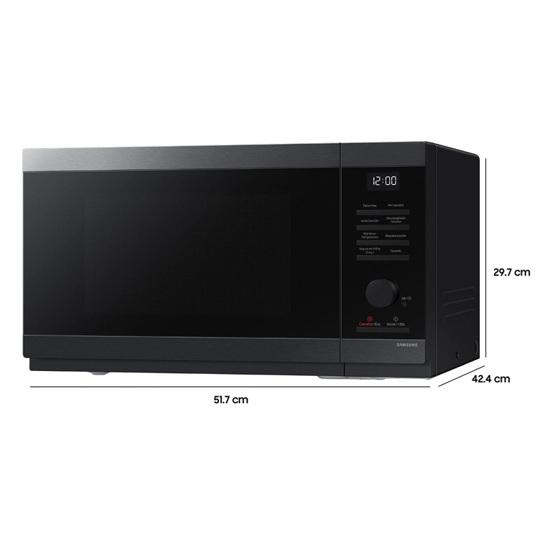 MICROONDAS SAMSUNG 32 L  MS32DG4504AGZS CON POWER DEFROST PLATO GIRATORIO - 3