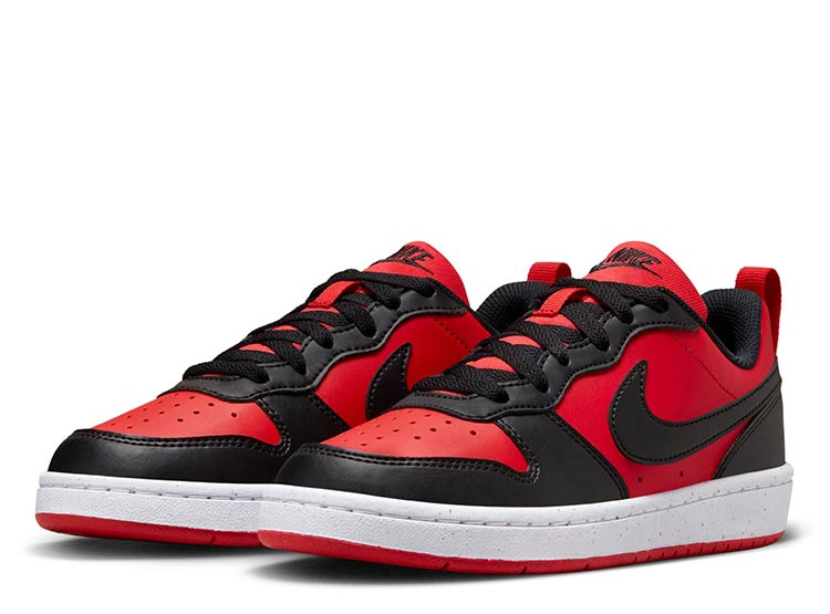 ZAPATILLAS UNISEX NIKE CASUAL ROJO COURT BOROUGH LOW RECRAFT BG - 2