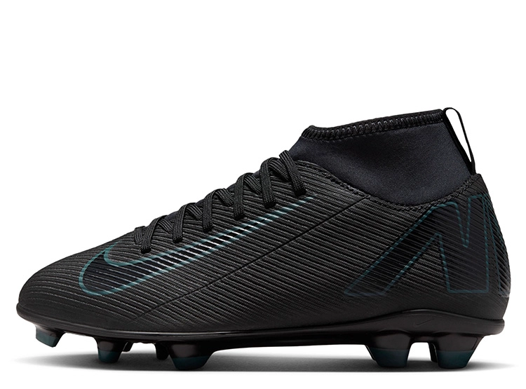 ZAPATILLAS UNISEX NIKE FÚTBOL NEGRO JR SUPERFLY 10 CLUB FG/MG - 3
