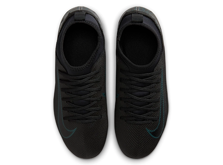 ZAPATILLAS UNISEX NIKE FÚTBOL NEGRO JR SUPERFLY 10 CLUB FG/MG - 4