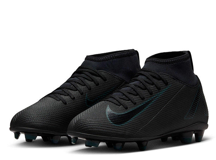 ZAPATILLAS UNISEX NIKE FÚTBOL NEGRO JR SUPERFLY 10 CLUB FG/MG - 2