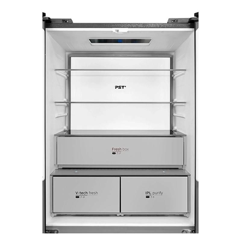 REFRIGERADOR SIDE BY SIDE MIDEA MDRMD706BIE70 527L NO FROST GRIS - 6