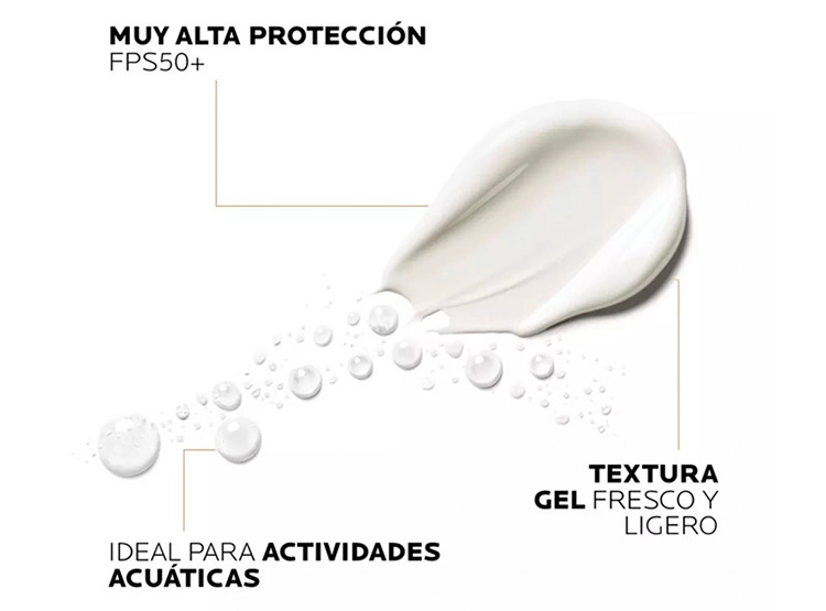 PROTECTOR SOLAR CORPORAL LA ROCHE-POSAY WET SKIN ANTHELIOS SPF 50+ 200 ML - 4
