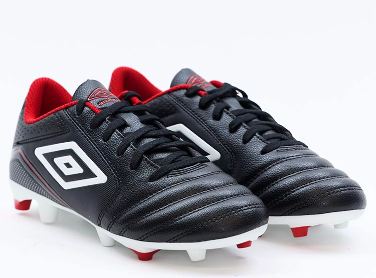 ZAPATILLAS NIÑO UMBRO FÚTBOL NEGRO CLASSICO XII LT FG - 2