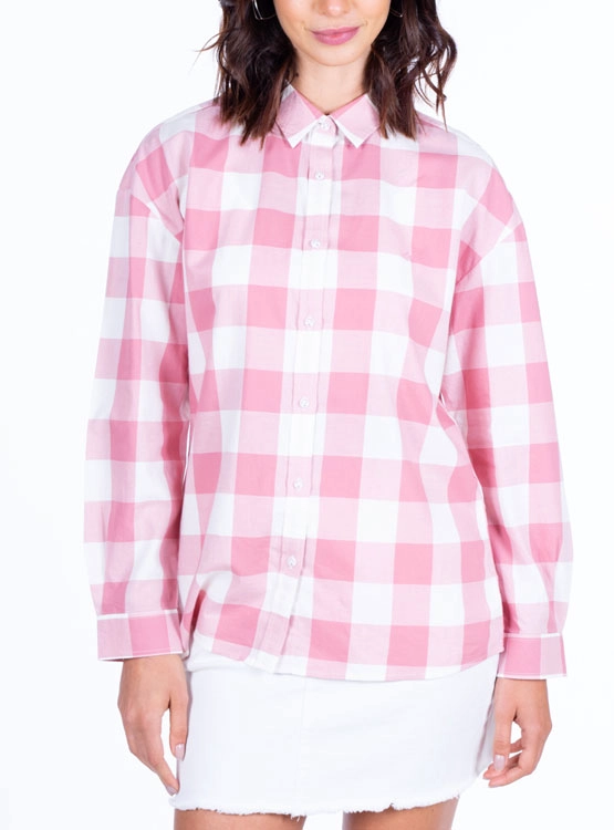 BLUSA MANGA LARGA ALGODÓN MUJER ELLUS - 2