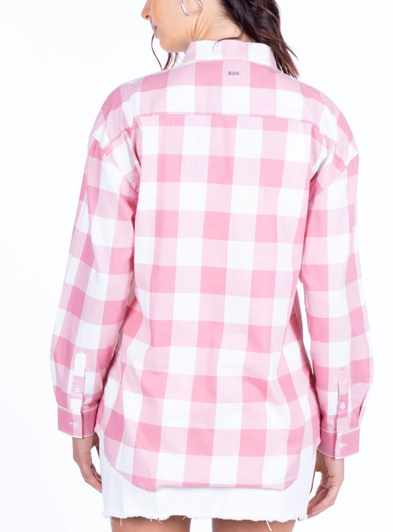 BLUSA MANGA LARGA ALGODÓN MUJER ELLUS - 3
