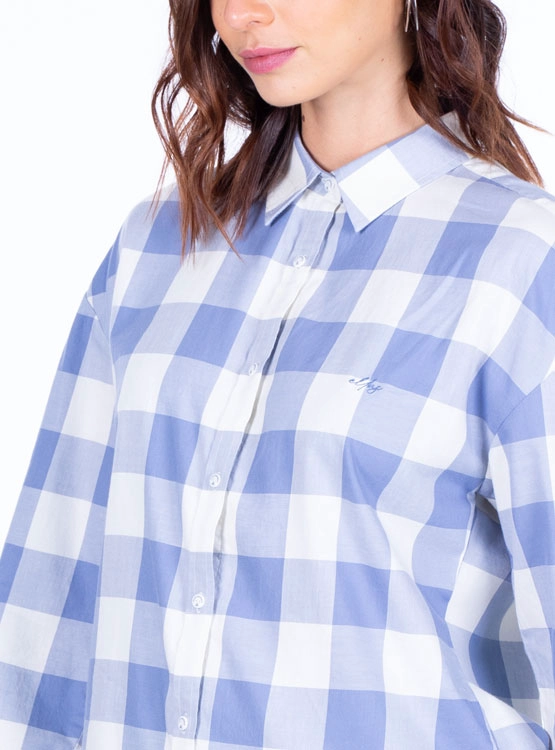 BLUSA MANGA LARGA ALGODÓN MUJER ELLUS - 4