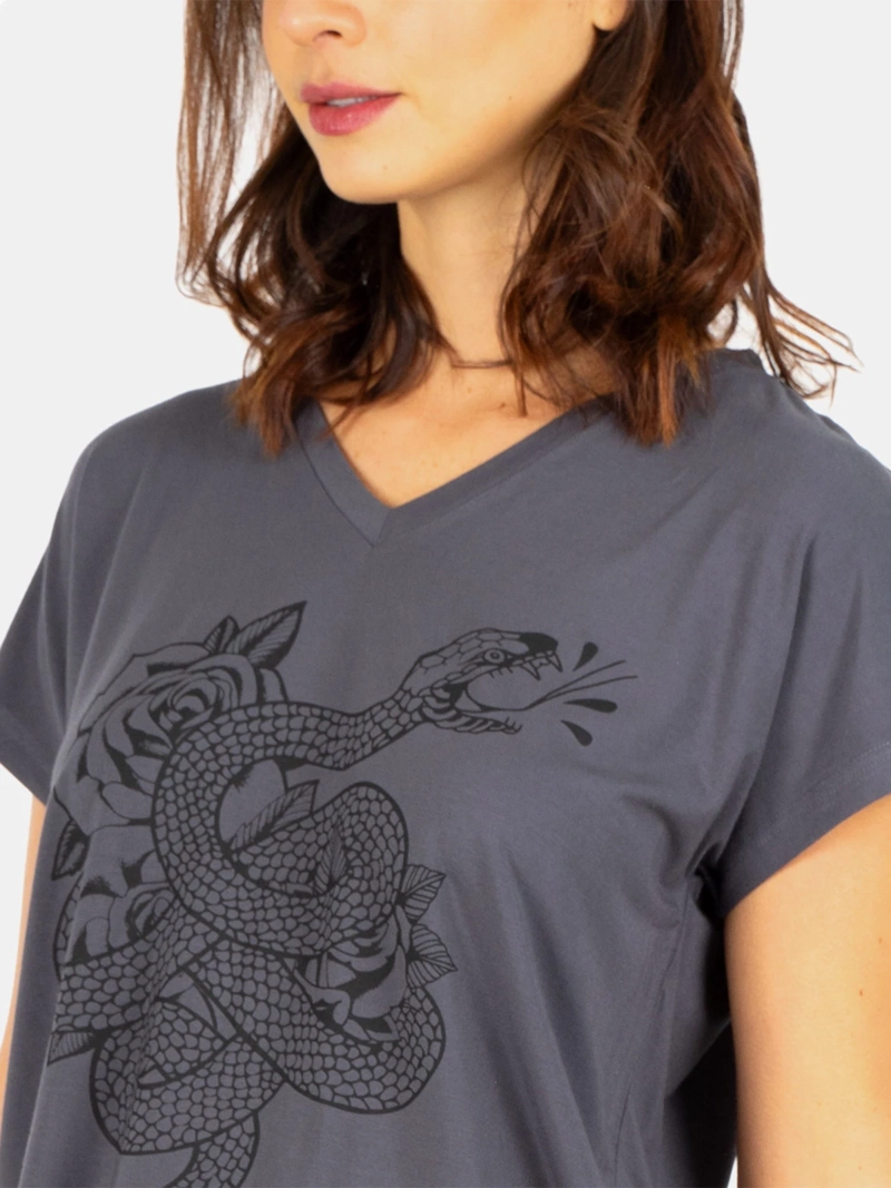 POLERA MUJER ELLUS MANGA CORTA - 3